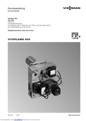 Viessmann VITOFLAME 300 Typ VHG Serviceanleitung