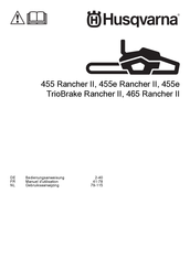Husqvarna 455 Rancher II Bedienungsanweisung