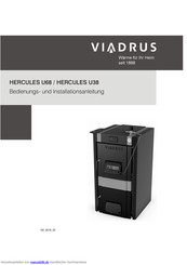 Viadrus HERCULES U38 Bedienungs- Und Installationsanleitung