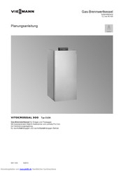 Viessmann Vitocrossal 300 Typ CU3A Planungsanleitung