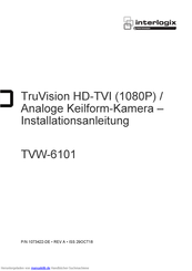 Interlogix TVW-6101 Installationsanleitung