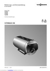 Viessmann Vitomax HS Typ M73 Bedienungs- Und Serviceanleitung