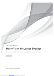 LG MultiVision AB-VL200X Benutzerhandbuch