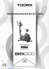 Toorx BRX300 Bedienungsanleitung