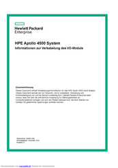 Hewlett Packard Apollo 4500 System Handbuch