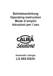 Calira LG 860-DS/IU Betriebsanleitung