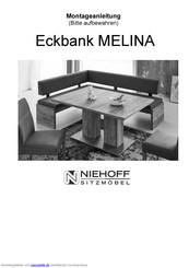 Niehoff Sitzmoebel MELINA Montageanleitung