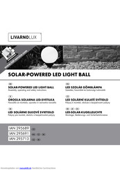 LIVARNO LUX HG00398A Montage-, Bedienungs- Und Sicherheitshinweise