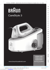 Braun CareStyle 3 IS3041WH Gebrauchsanweisung