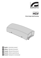 Videotec HGV Bedienungsanleitung