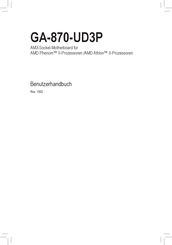 Gigabyte GA-870-UD3P Benutzerhandbuch