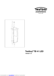 Testboy TB 41 LED Bedienungsanleitung