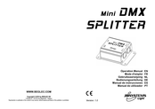 JB Systems Light Mini DMX SPLITTER Bedienungsanleitung