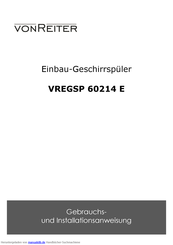 VonReiter VREGSP 60214 E Gebrauchs- Und Installationsanweisungen