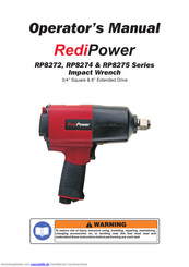 RediPower RP8274-SERIES Bedienungsanleitung