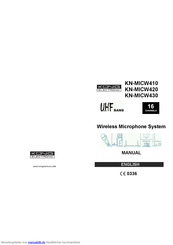 Konig Electronic KN-MICW430 Handbuch
