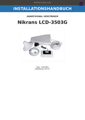 MyAmplifiers Nikrans LCD-3503G Installationshandbuch