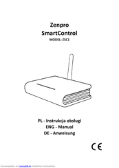 Zenpro SmartControl ZSC1 Anweisung