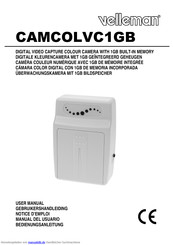Velleman CAMCOLVC1GB Bedienungsanleitung