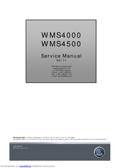 AKG WMS4500 Service Anleitung