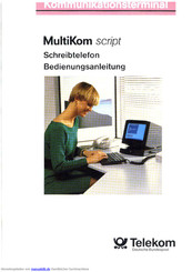 Telekom MultiKom script Bedienungsanleitung