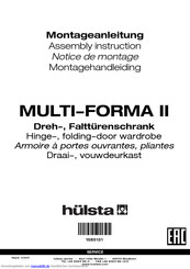 Hulsta MULTI-FORMA II Montageanleitung