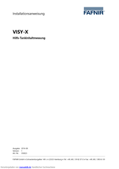 fafnir VISY-X System Installationsanweisung