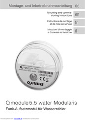 QUNDiS Q module 5.5 Montage- Und Inbetriebnahme Anleitung