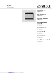 SSS Siedle TCIP 603-01 Produktinformation