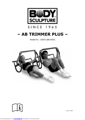 Body Sculpture AB TRIMMER PLUS Aufbau- Und Bedienungsanleitung