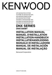 Kenwood DNX Serie Installations-Handbuch