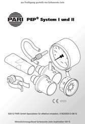 Pari PEP System II Gebrauchsanweisung