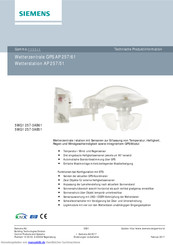 Siemens AP 257/61 Produktinformation