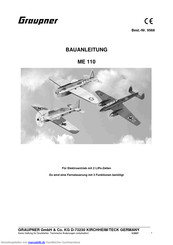 GRAUPNER ME 110 Bauanleitung