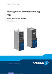 SCHUNK ECM serie Montage- Und Betriebsanleitung