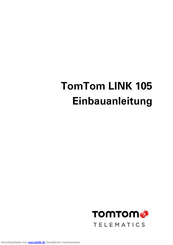 TomTom LINK 105 Einbauanleitung