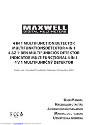 Maxwell Digital Multimeters 25852 Anwendungsinformation