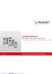 Telenot BT 840 Montage-Und Installationsanleitung