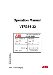 ABB VTR354-32 Bedienungsanleitung