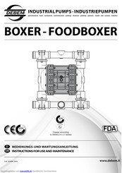 Debem FOODBOXER B503 Bedienungs- Und Wartungsanleitung