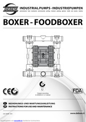 Debem FOODBOXER 150 Bedienungs- Und Wartungsanleitung