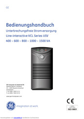 GE VCL 1000 VA Bedienungshandbuch