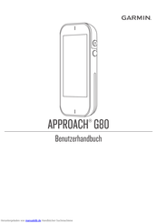 Garmin APPROACH G80 Benutzerhandbuch