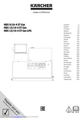 Kärcher HDS 12/14-4 ST Gas Bedienungsanleitung