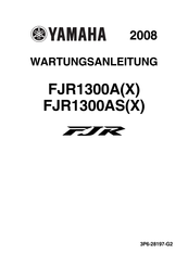 Yamaha 2008 FJR1300A Series Wartungsanleitung