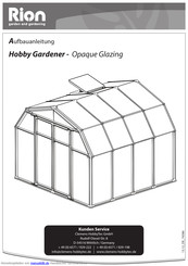 Rion Hobby Gardener Aufbauanleitung