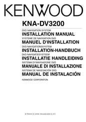 Kenwood kna-dv3200 Installations-Handbuch