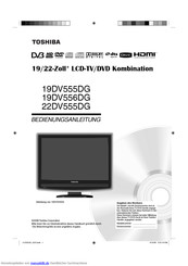 Toshiba 19dv555dg Bedienungsanleitung Pdf Herunterladen Manualslib