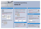 Konica Minolta Bizhub 20 Handbucher Manualslib