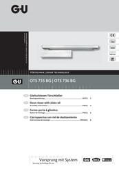 G U Ots 735 Bg Montageanleitung Pdf Herunterladen Manualslib